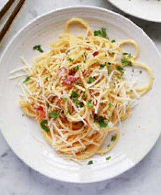 Carbonara Cream Sauce with Bacon
