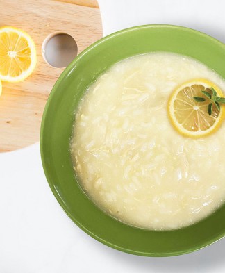 Avgolemono (Greek-Inspired Lemon, Chicken & Rice Soup)