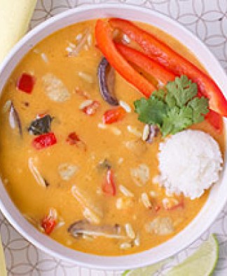 Thai Style Coconut Chicken Soup
