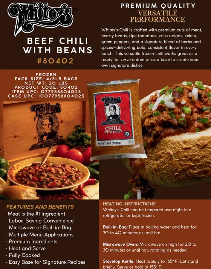 Chili (Whitey's & OCB)