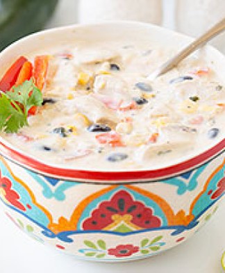 Chicken & Poblano Pepper Soup