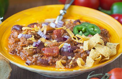 HOMESTYLE BEEF CHILI